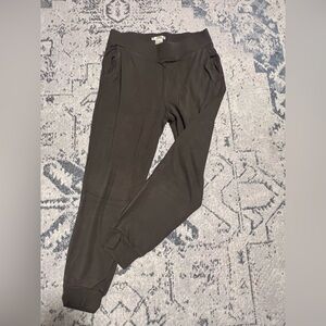 Green Cuffed Jogger Pants